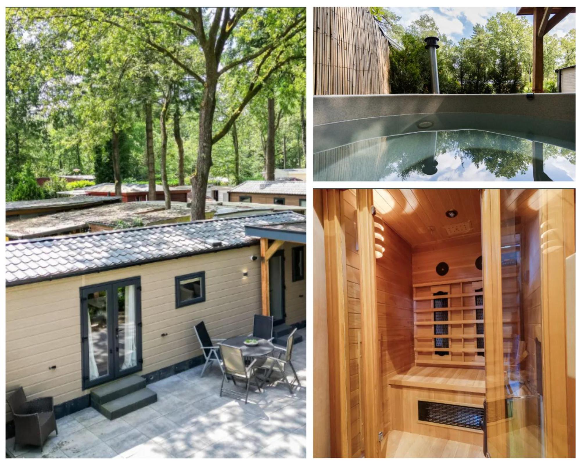 Veluwe Hoenderloo Luxury Chalet With Private Sauna And Hot Tub - Swimming Pool Tennis Court Supermarket Bowling Alley Theatre And Entertainment For Children Ngoại thất bức ảnh